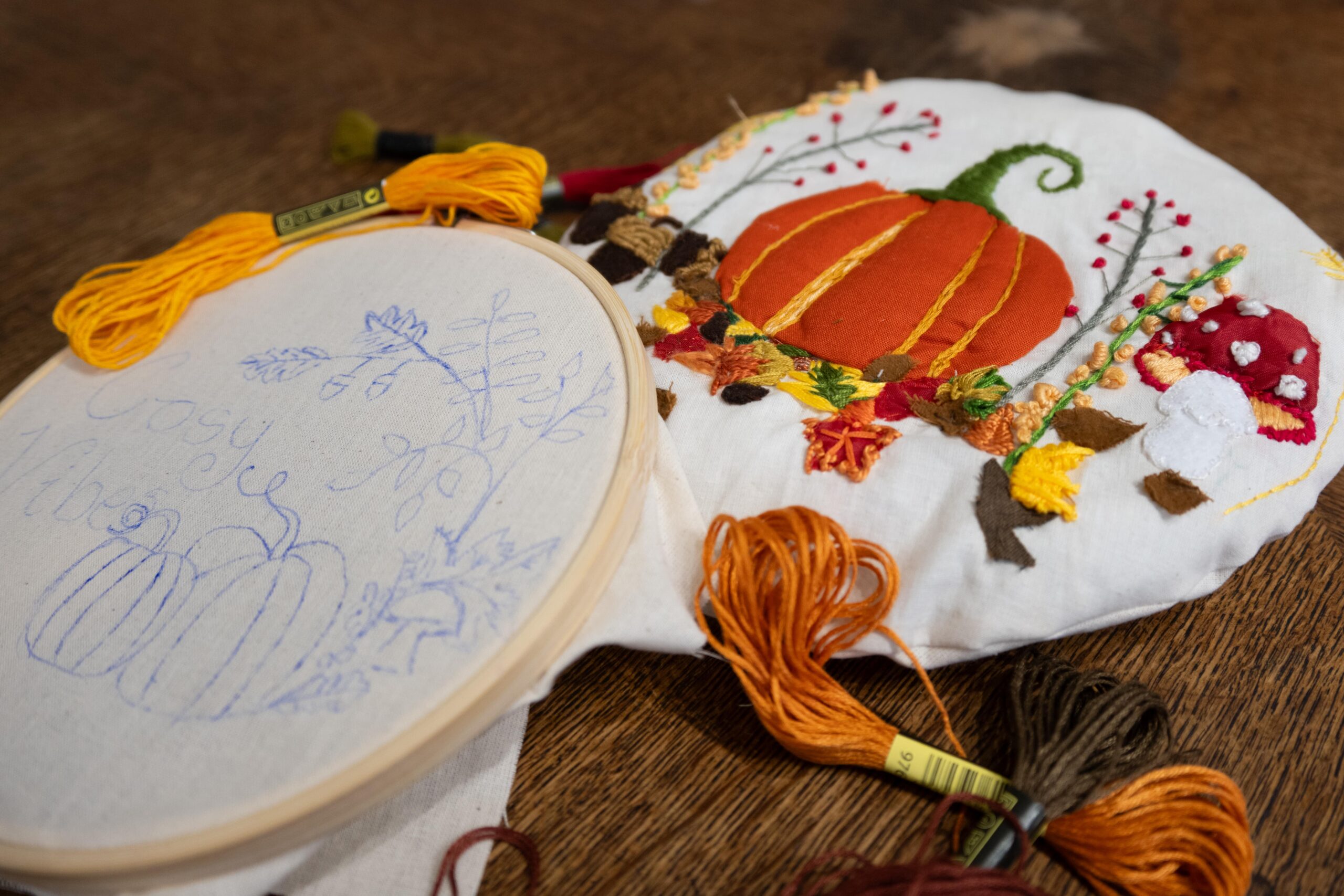 Workshop – Autumn Embroidery
