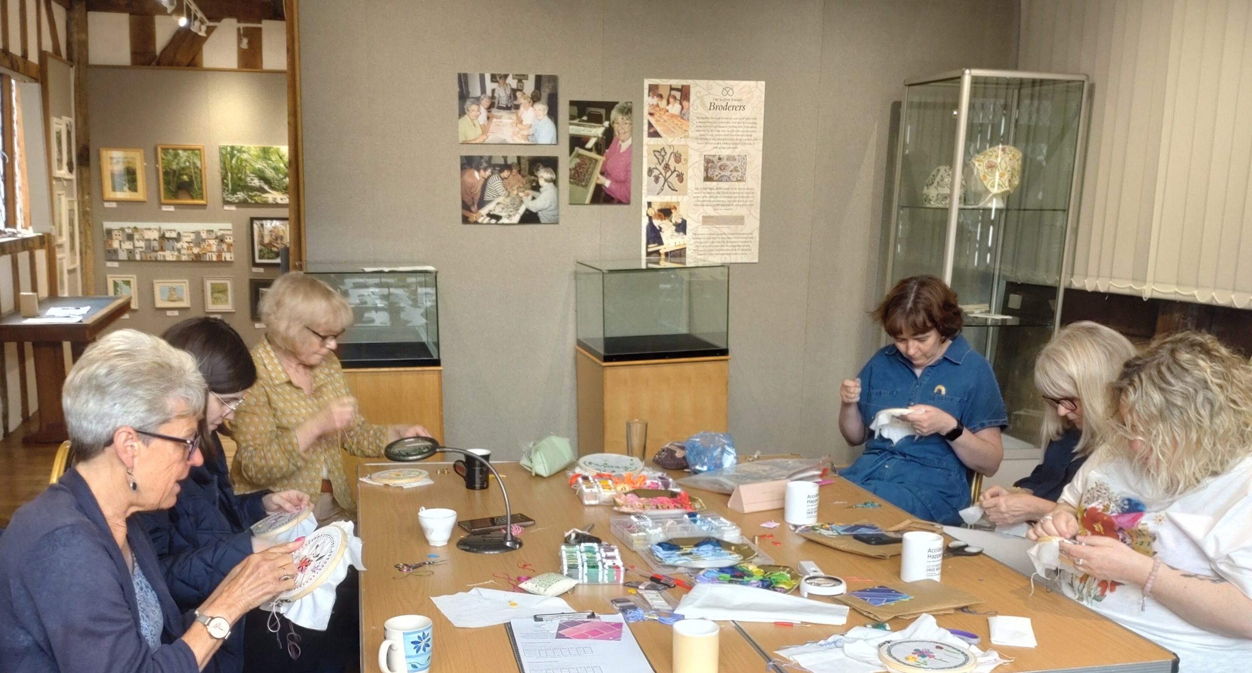 Workshop – Embroidery Catch-up and Coffee